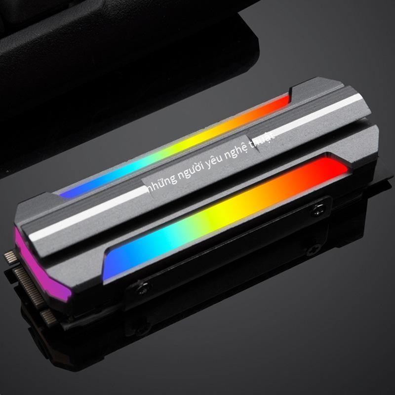 Ổ cứng thể rắn m.2 thuận lợi nhất SSD2280 tản nhiệt ARGB phantom M2 tản nhiệt hoàn toàn bằng nhôm tấm nvme áo giáp