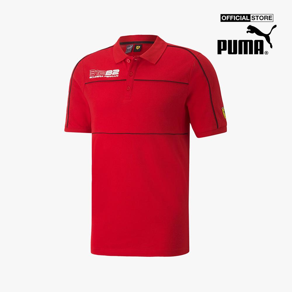 PUMA - Áo polo nam ngắn tay Scuderia Ferrari Race 535835