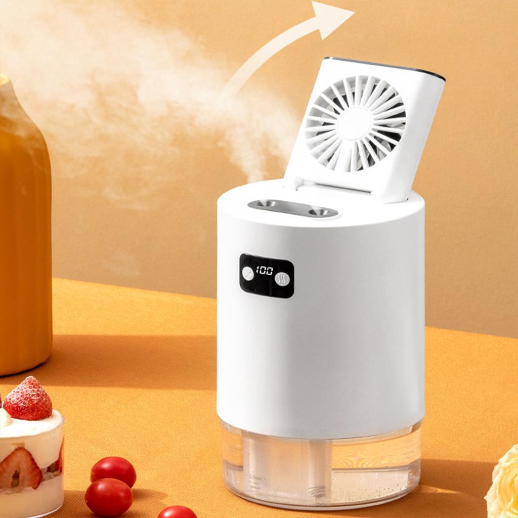 Portable Air Conditioner Humidifier Air Cooler Fan Remote Control USB for Office