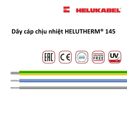 Dây cáp chịu nhiệt HELUKABEL HELUTHERM 145 | Hộp 100m