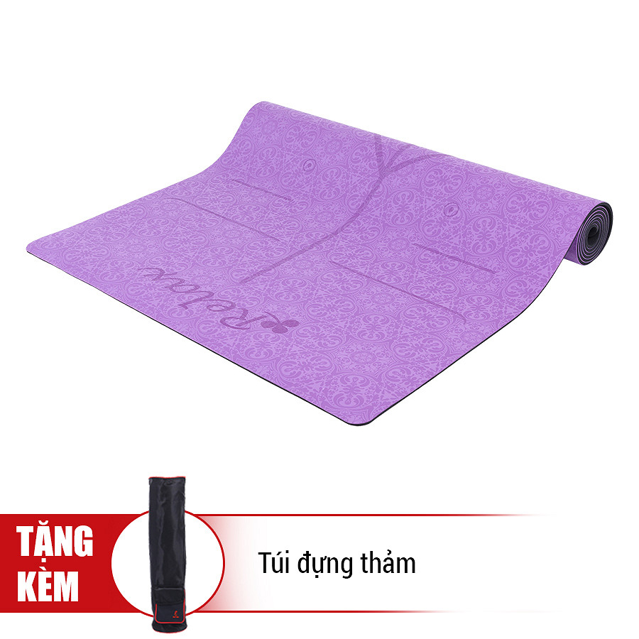 Thảm Tập Yoga Định Tuyến Sportslink Tặng Kèm Túi DINHTUYEN - Tím