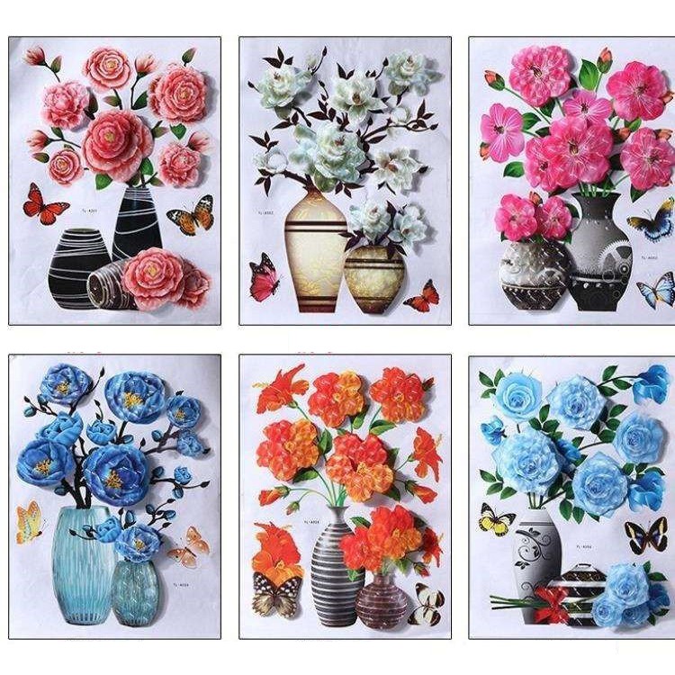 Decal Tranh 3D Room Decor Dán Phòng Thời Trang