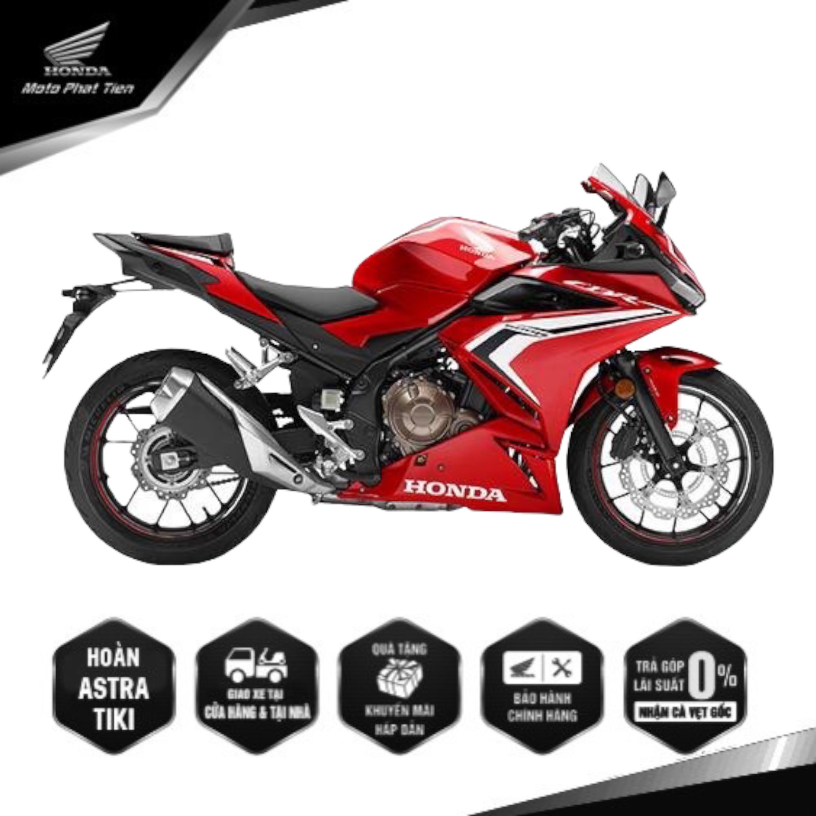 Xe Moto Honda CBR500R - 2021