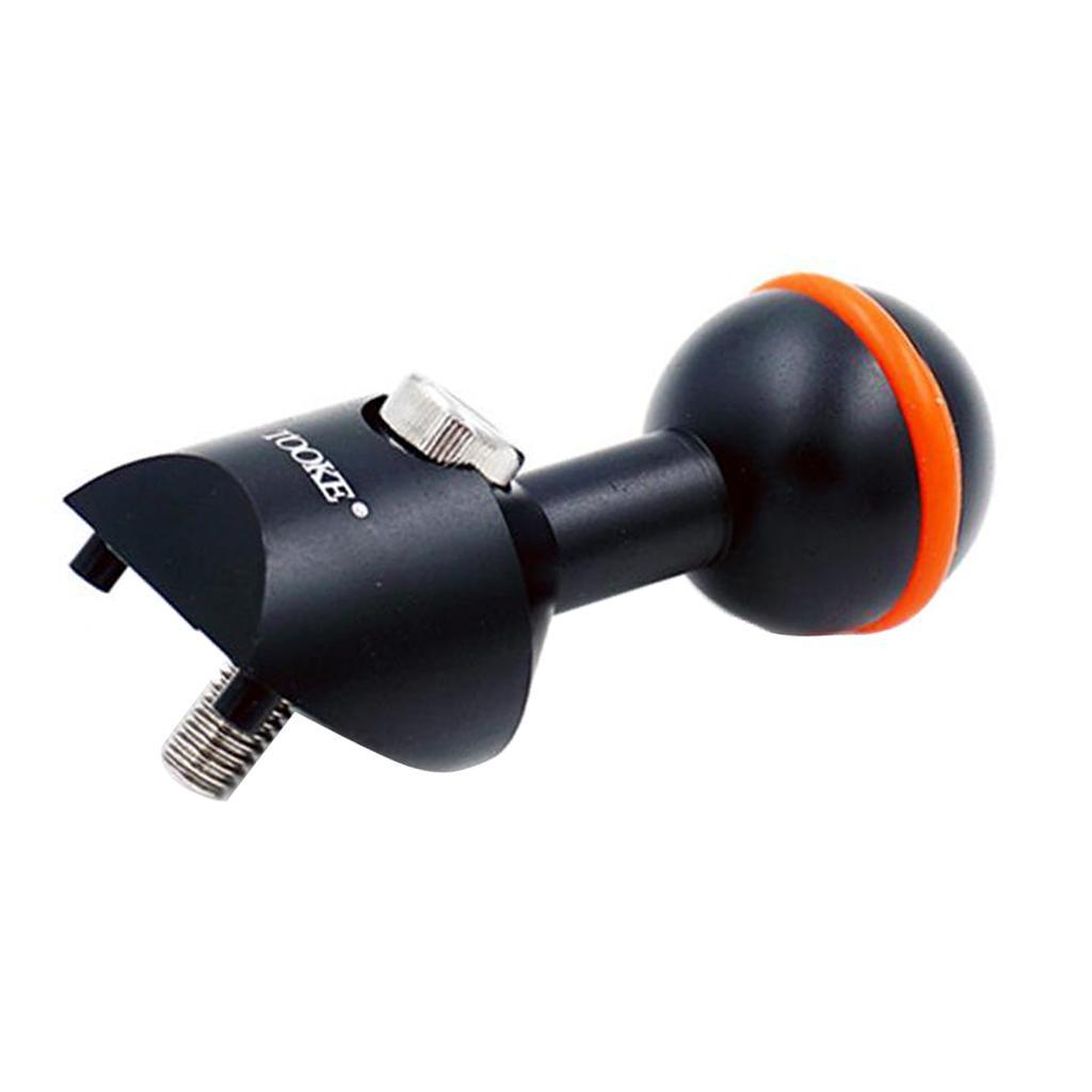 Underwater Photography Strobe Ball Joint Adapter Z330 Z240 Strobe, Scuba Diving Light Adapter Base