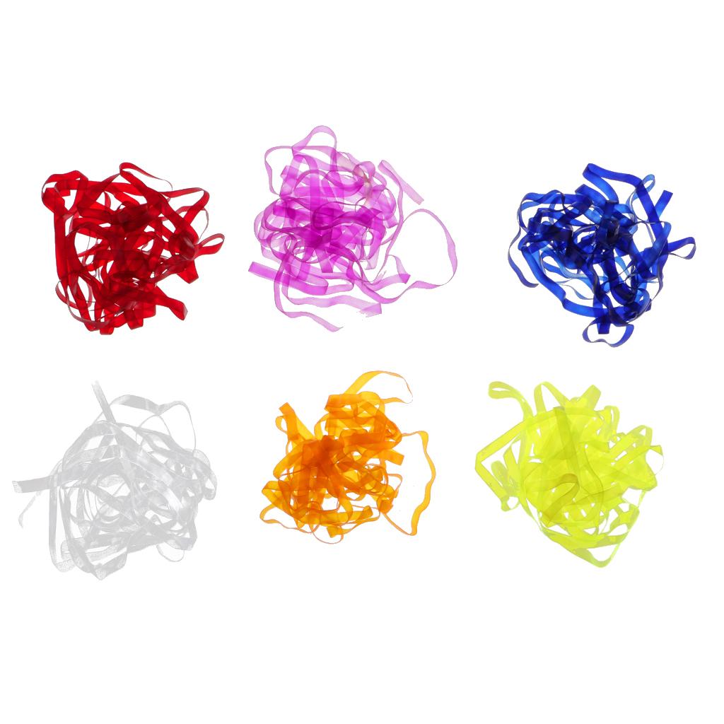 6 Màu 3 Mm Rộng Thun Scud Lưng/Nymph Căng Da Đồ Bay Chất Liệu