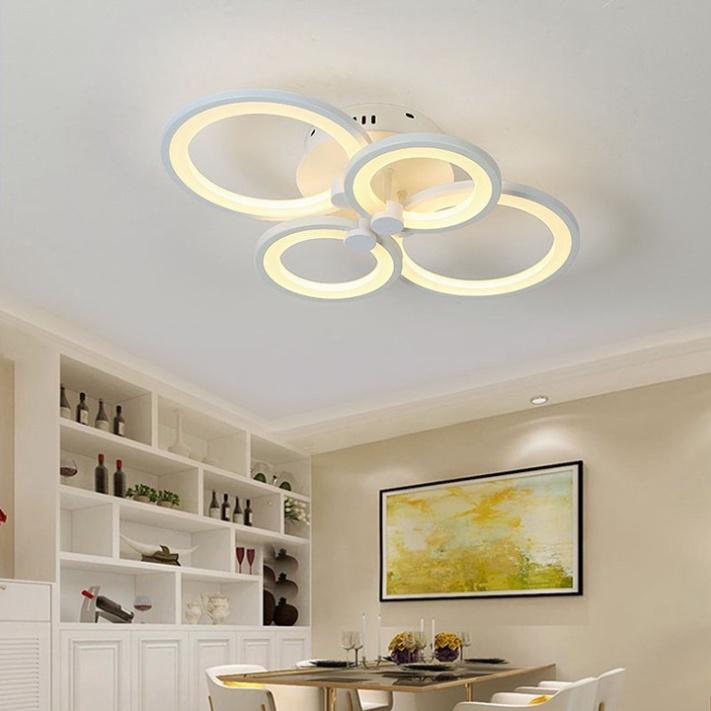 Đèn Ốp Trần Trang Trí Phòng Khách DTV468, Đèn Led Ốp Trần Hiện Đại, Đơn Giản