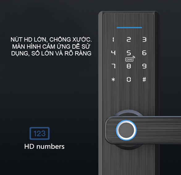 Khóa vân tay Smart Lockdoor Homesheel L2