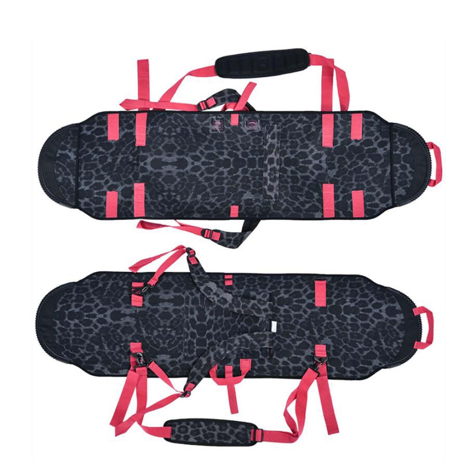 Ski Storage Bag Carrying Adjustable Shoulder Strap Snowboard Sleeve Cover Case for Unisex Training