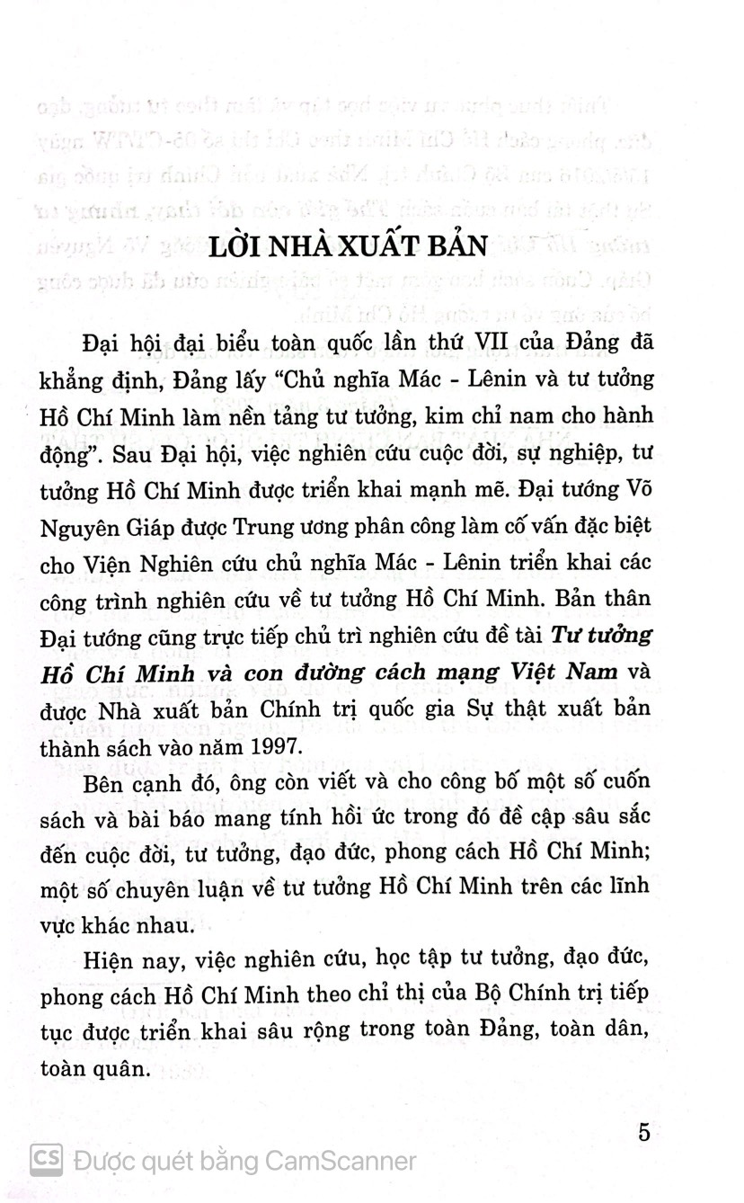 Thế giới còn đổi thay nhưng tư tưởng Hồ Chí Minh sống mãi