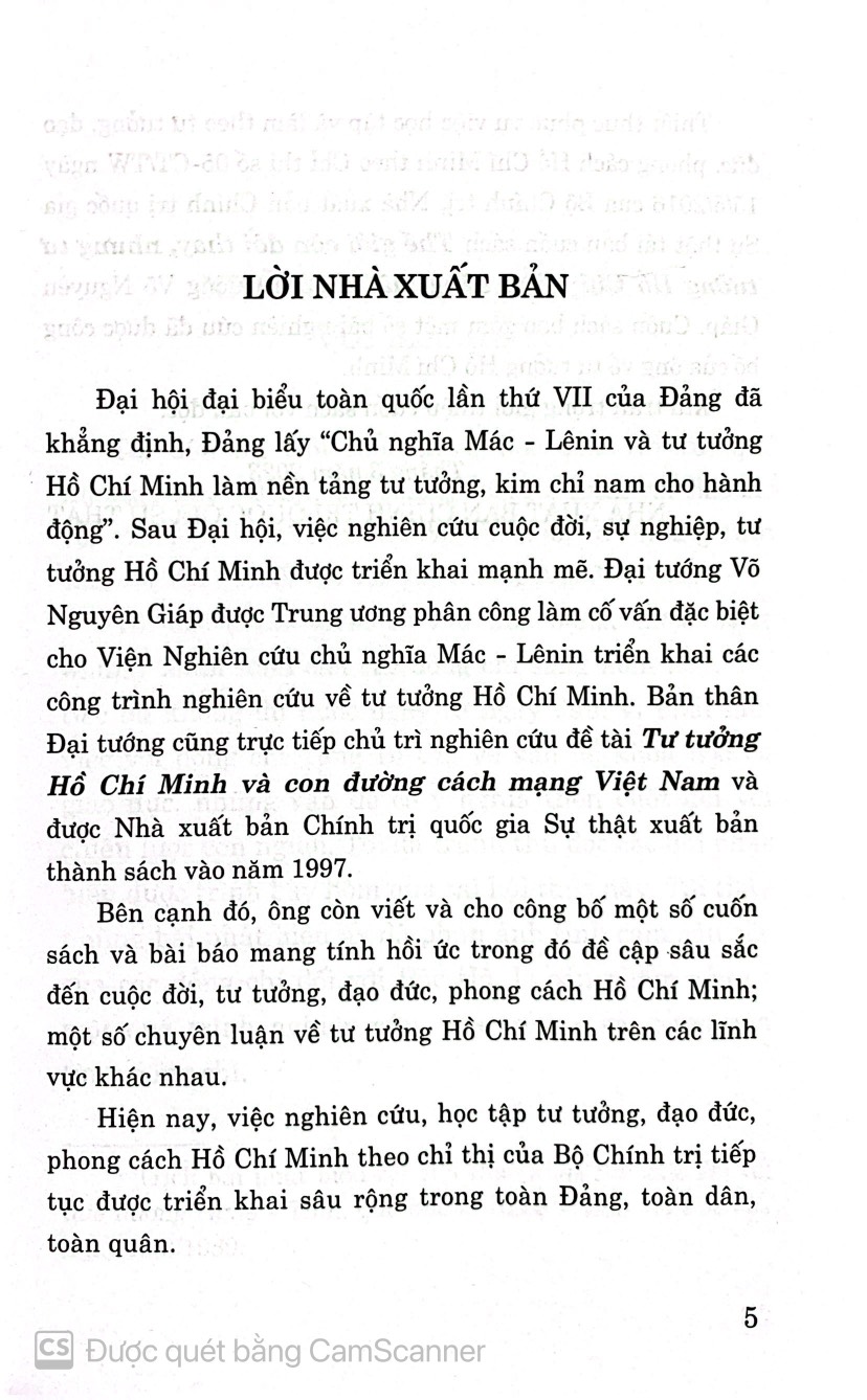 Thế giới còn đổi thay nhưng tư tưởng Hồ Chí Minh sống mãi