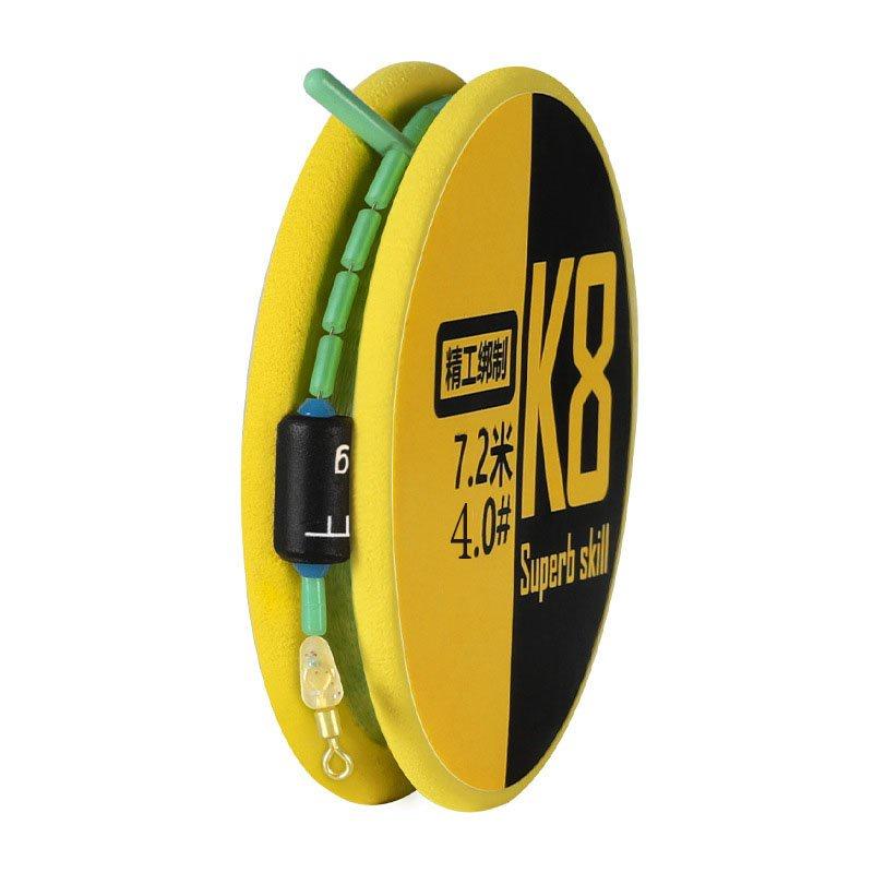 Bộ dây trục câu đơn câu đài buộc sẵn đủ kích cỡ, trục săn hàng K8