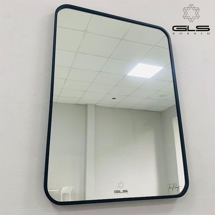 Gương soi GLS khung nhôm hình chữ nhật 50x70cm sưu tập Thu 2022