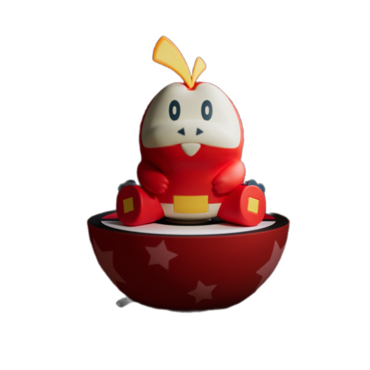 Đồ Chơi Mô Hình Pokemon Lật Đật - Fuecoco POKEMON TOYS FUECOCO/LBW24001