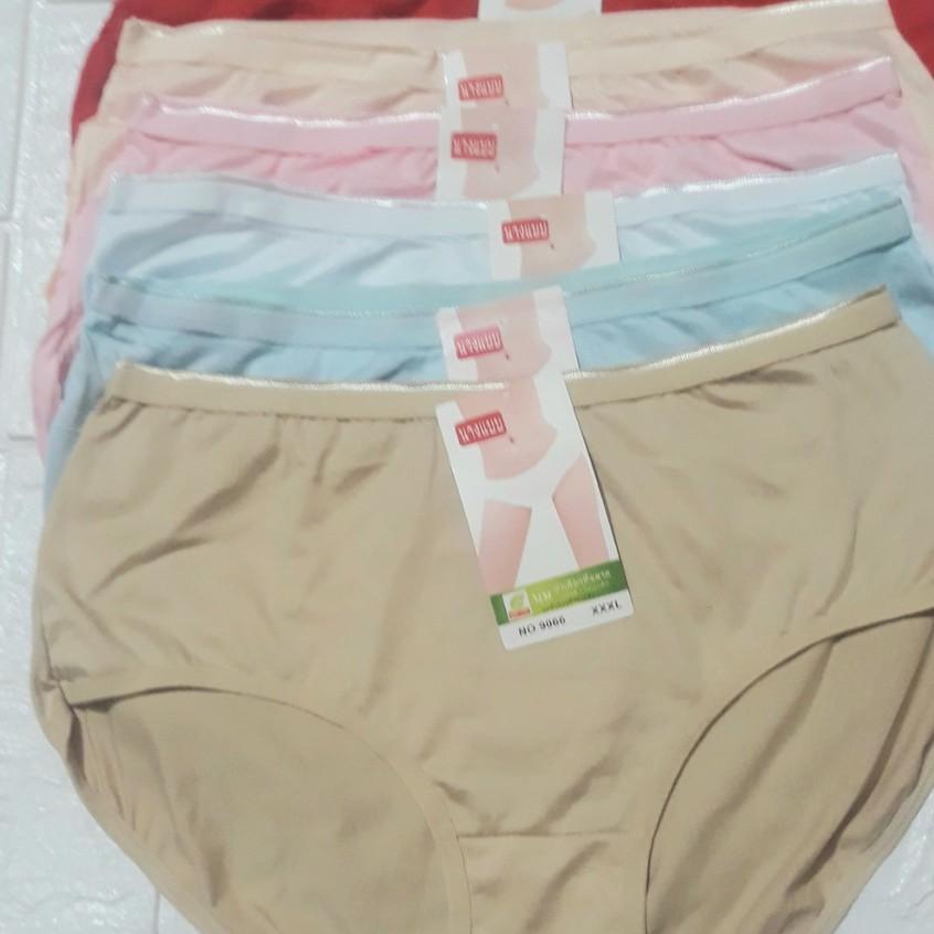 Quần lót bigsize 3xl cho người già trẻ béo mập bầu 80kg 70kg 60kg chip nữ cạp nhỏ lưng cao