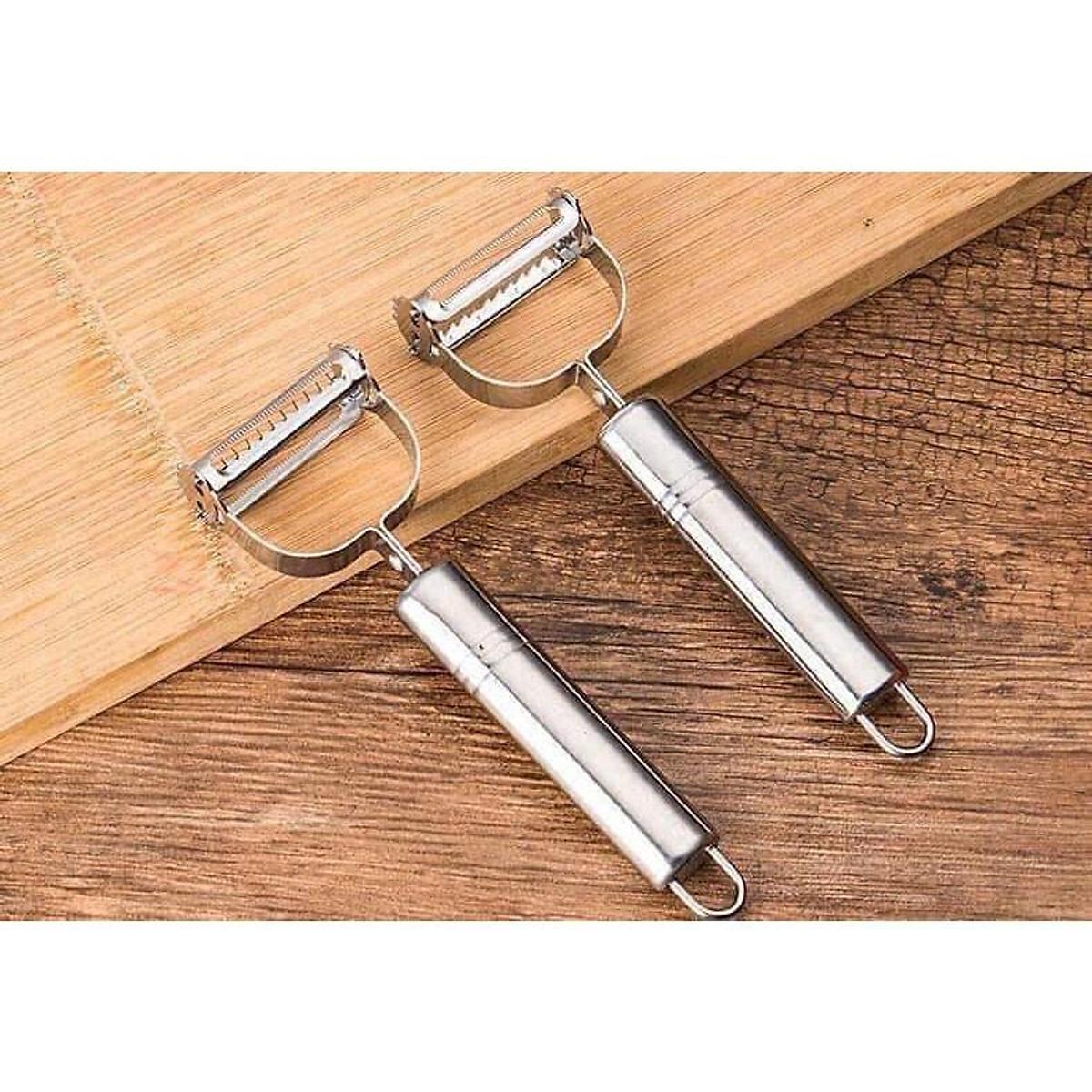Nạo rau củ inox có thể bào sợi 3 in 1