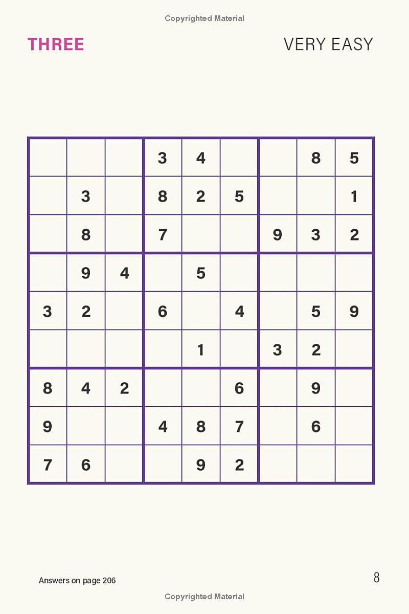Sách ngoại văn: 200 Stress - Relieving Sudoku Puzzles To Sharpen Your Mind