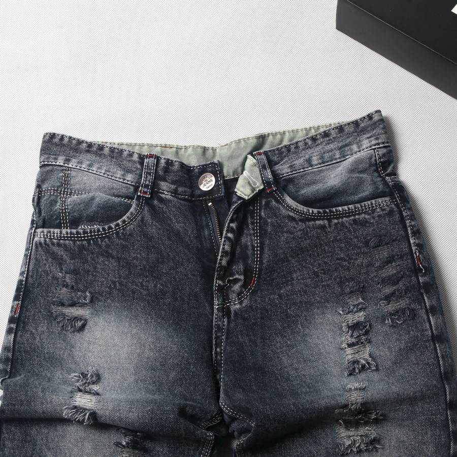 Quần short jean nam ống suông Q415 MuiDoi