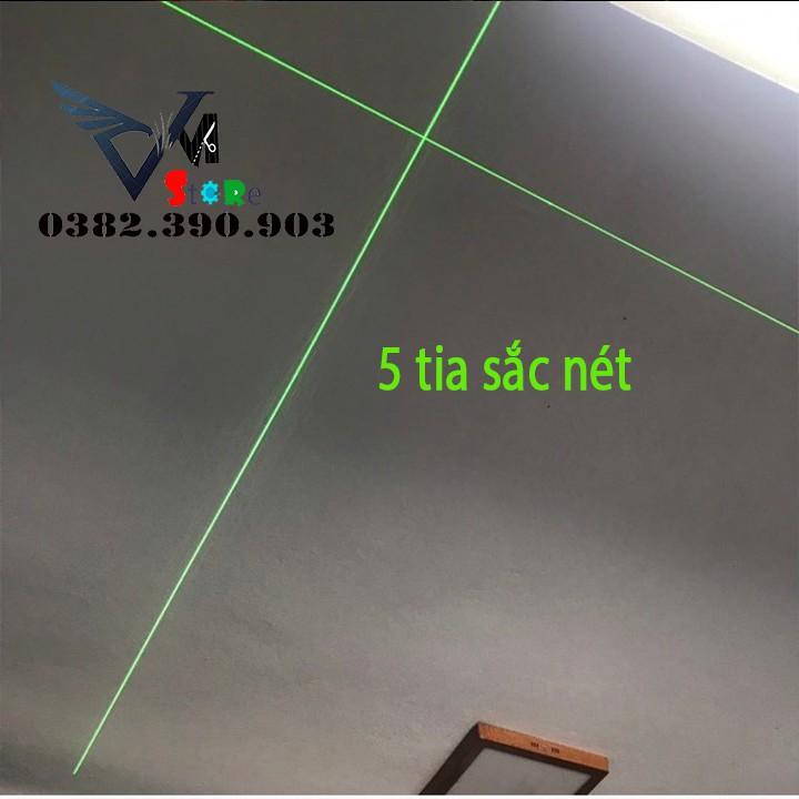 laser 5 tia xanh TOCDO nút cảm ứng