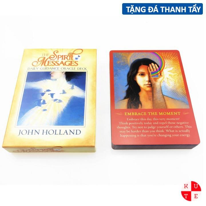 Bộ Bài Oracle The Spirit Message 50 Lá Bài Tặng File Tiếng Anh Và Đá Thanh Tẩy