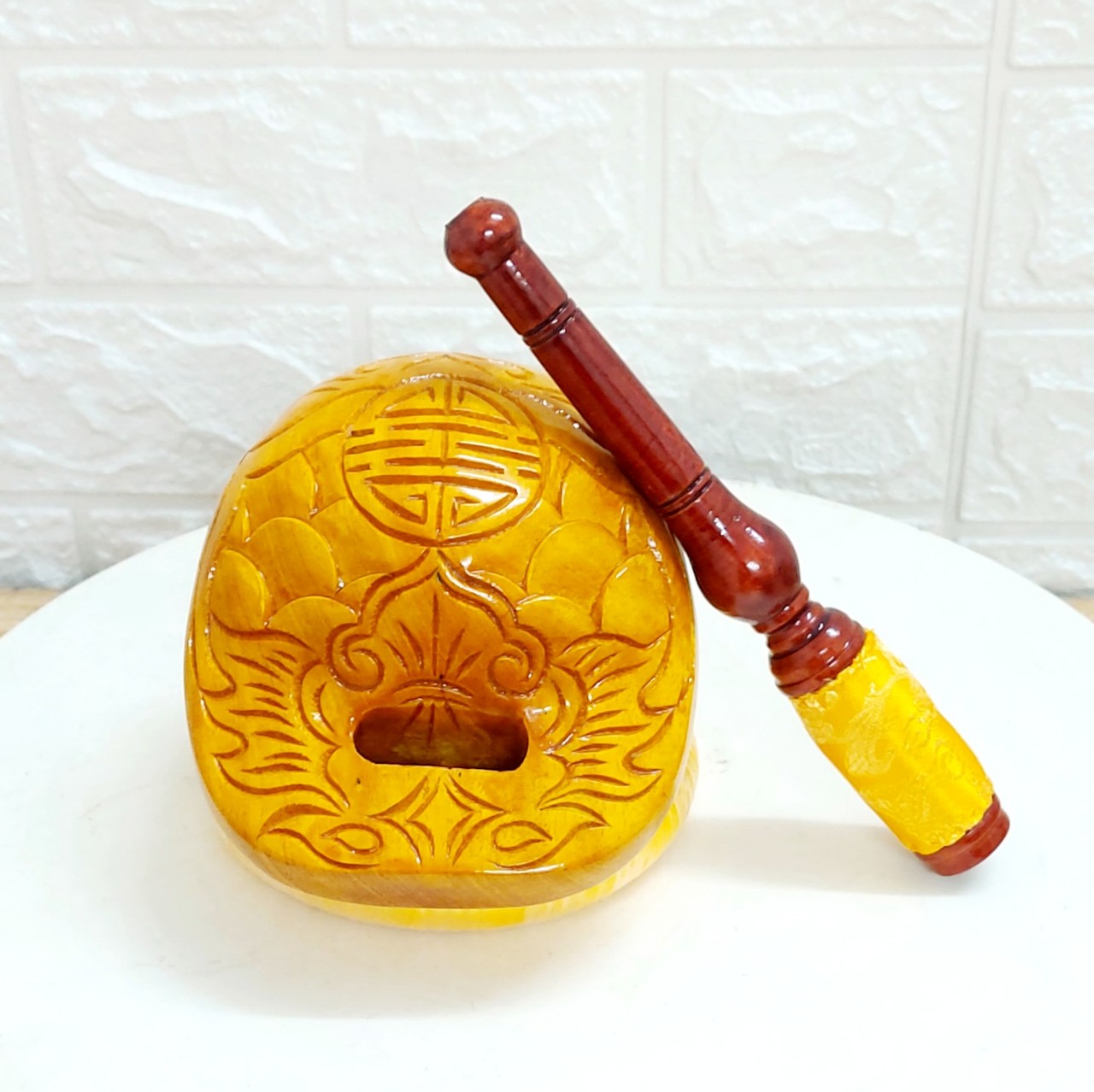 Mõ tụng kinh lõi mít 2 tay loại đẹp