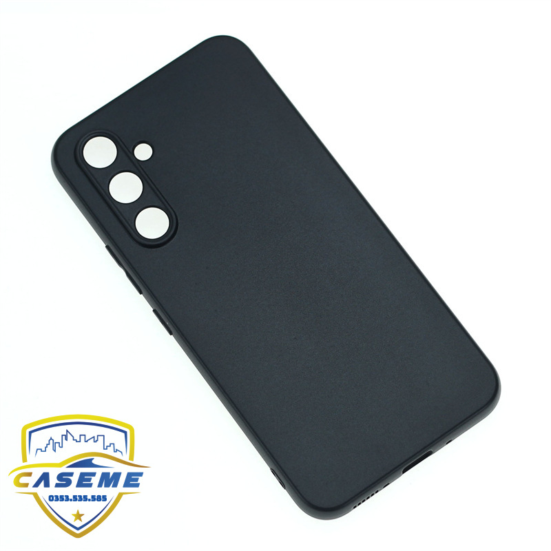 Ốp lưng silicon dành cho Samsung Galaxy A14 5G, A24 4G, A34 5G, A54 5G dẻo silicon màu đen cao cấp