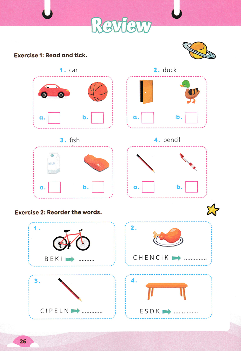 Luyện Viết Chữ Từ Vựng Tiếng Anh Theo Chương Trình Sách Giáo Khoa 1 - MEGA