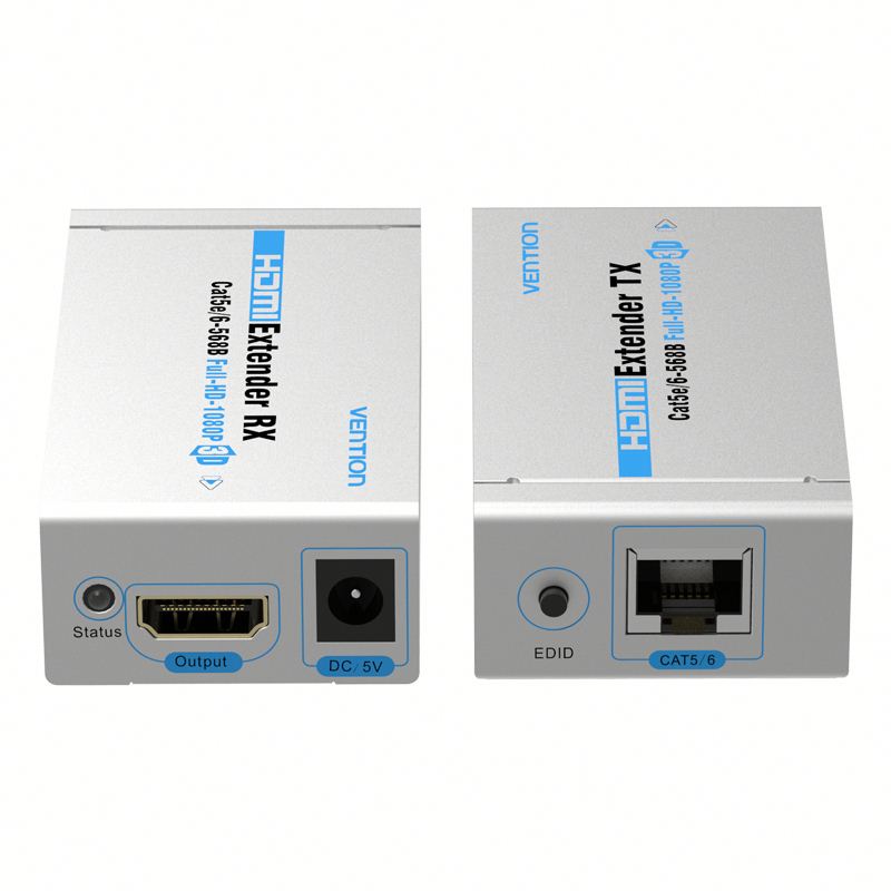 Bộ khuếch đại tín hiệu HDMI qua LAN 60m VAA-S21-S, HDMI to RJ45 - Hàng Chính Hãng