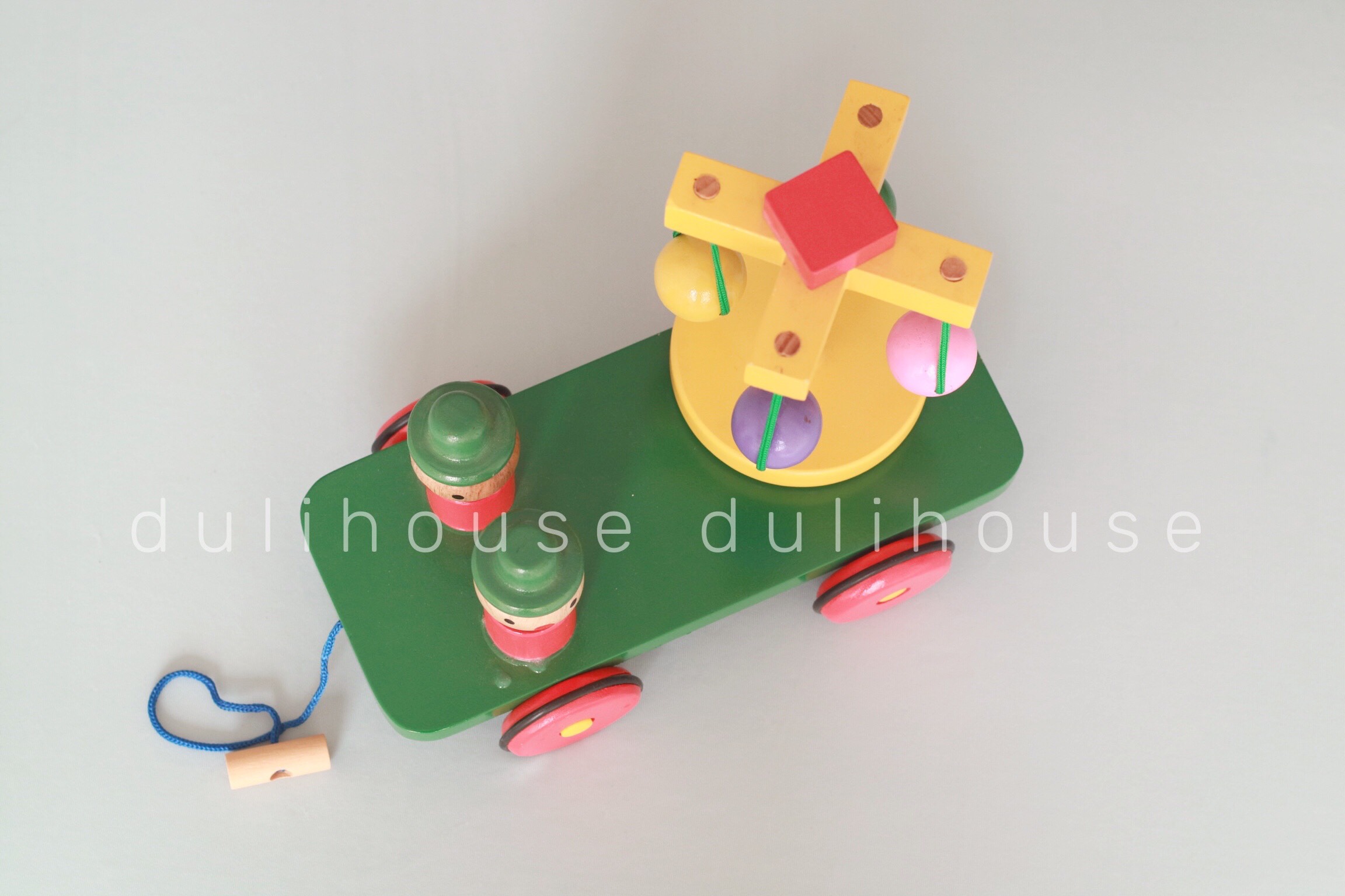 Đồ chơi gỗ Dulihouse Xe chuyển động vui