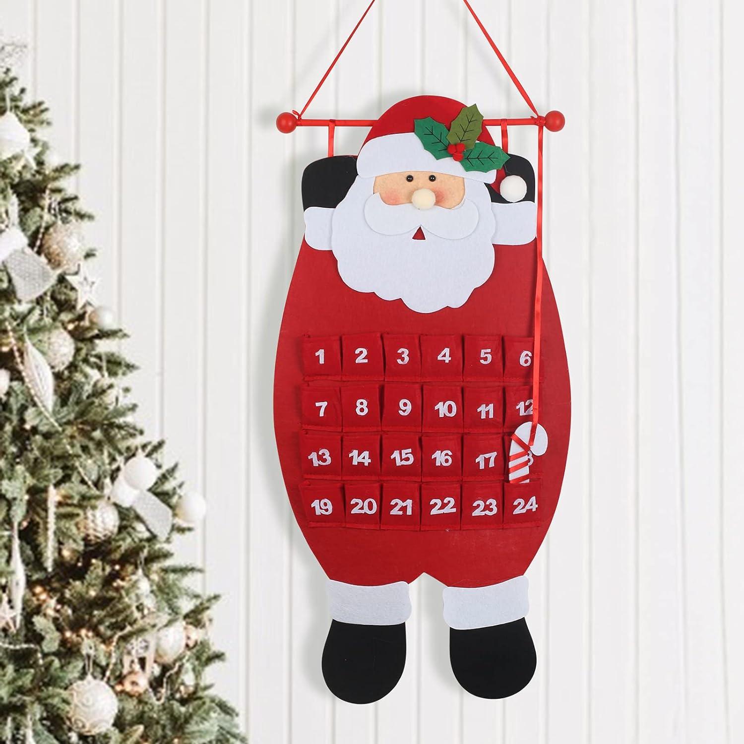 Lịch Mùa Vọng Lịch treo Santa Claus cho trẻ em dành cho trẻ em trong lịch treo