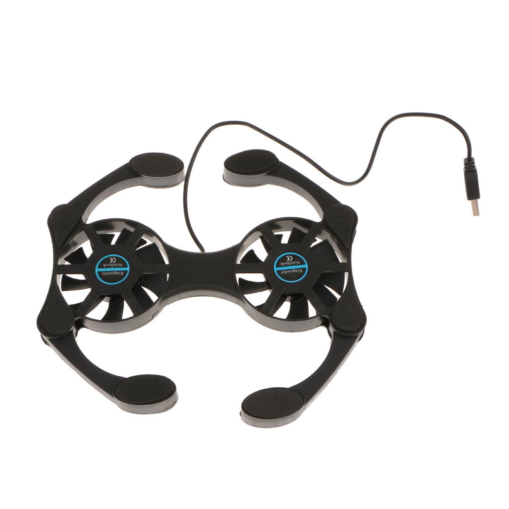 USB Mini Laptop Notebook Foldable Folding Fan  Cooling Pad for Travel