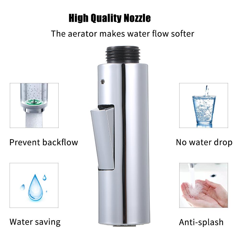 Đầu vòi chậu rửa bát 2 chức năng với van 1 chiều kết nối G1/2