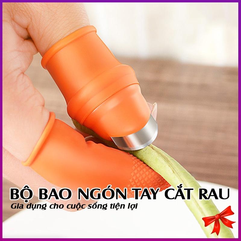 Bao tay bảo vệ ngón tay cắt rau KN STORE cắt lưỡi đồ bảo vệ ngón tay dụng cụ làm vườn