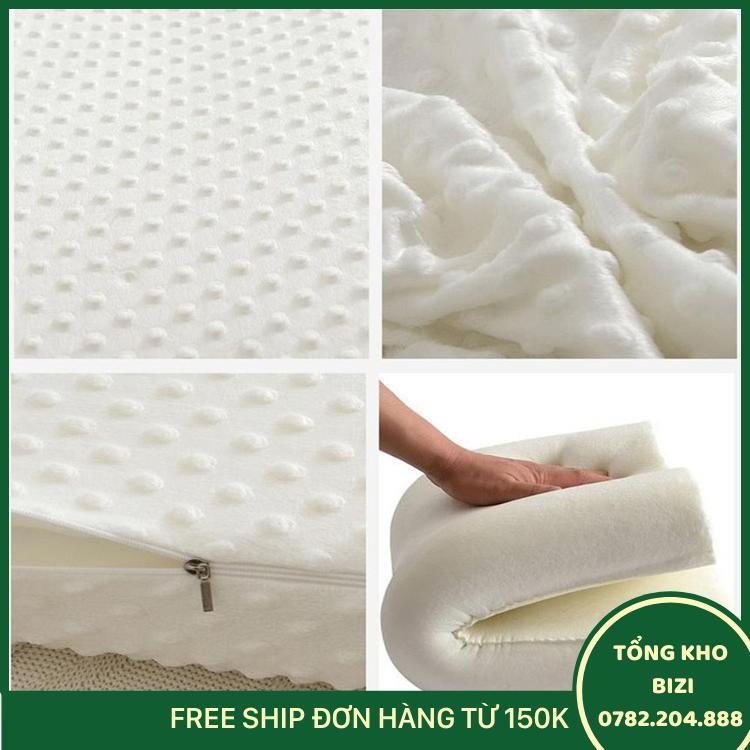 Gối Cao Su Non Người Lớn Cao Cấp , Gối Ngủ Chống Đau Vai Gáy, Ngáy Ngủ Thiết Kế Gọn Nhẹ, Giúp Chăm Sóc Giấc Ngủ Cho Bạn Mỗi Ngày - Free Ship Toàn Quốc
