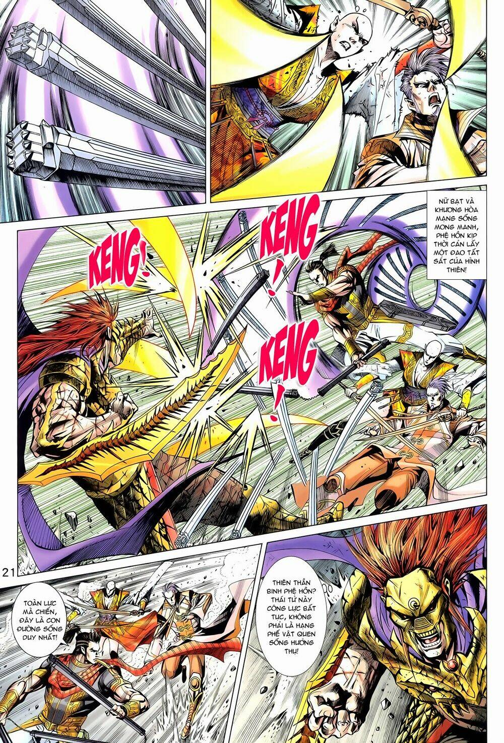 thần binh vấn thiên chapter 23 20