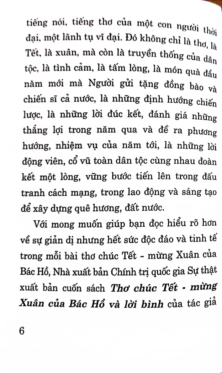 Thơ chúc Tết - mừng Xuân của Bác Hồ và lời bình