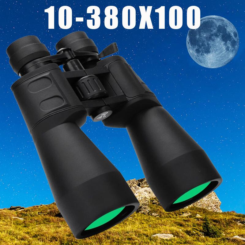 10-380x HD 35000M Zoom Chuyên Nghiệp Kính Viễn Vọng Mạnh Ống Nhòm Tầm Xa Kính Viễn Vọng Một Mắt Tầm Nhìn Ban Đêm Thấp Săn Bắn BAK4