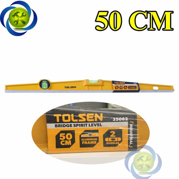 Thước thủy 500mm Tolsen 35061 nhôm