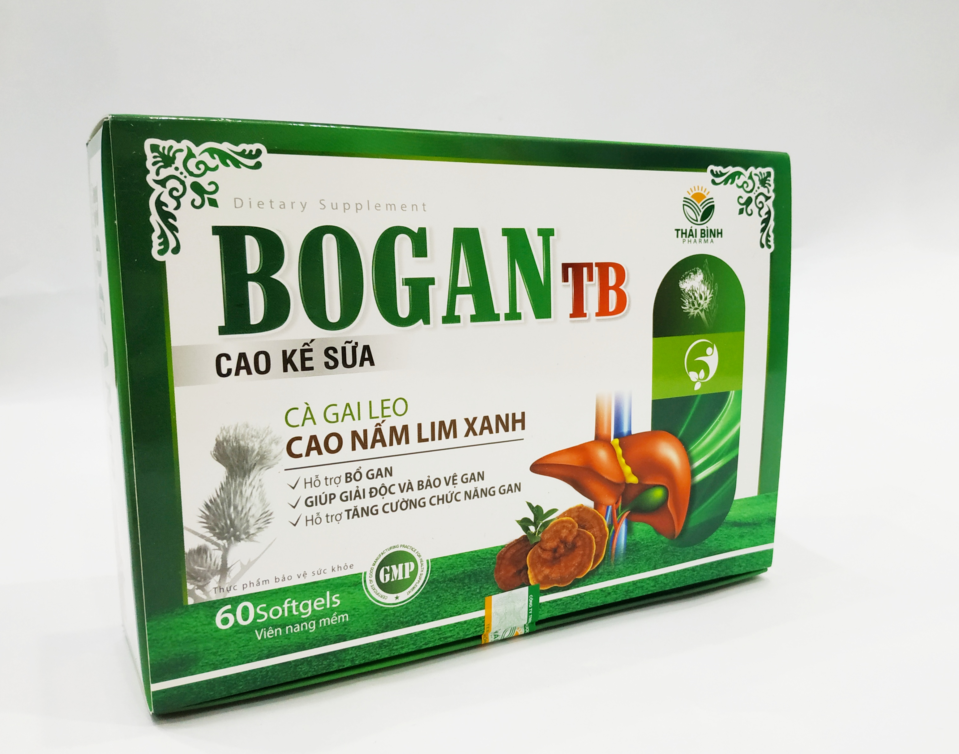 VIÊN UỐNG BỔ GAN NẤM LIM XANH – SỰ KẾT HỢP GIỮA NẤM LIM XANH, CÀ GAI LEO, CAO KẾ SỮA GIÚP GIẢI ĐỘC GAN, BẢO VỆ TẾ BÀO GAN, ỨC CHẾ SỰ PHÁT TRIỂN CỦA VIRUT VIÊM GAN B, C - HỘP 60 VIÊN