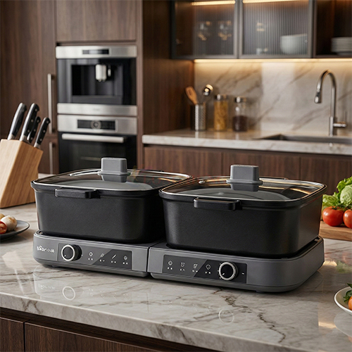 Nồi điện đa năng Bear 8 lít HP-5H80M47 - Hàng chính hãng