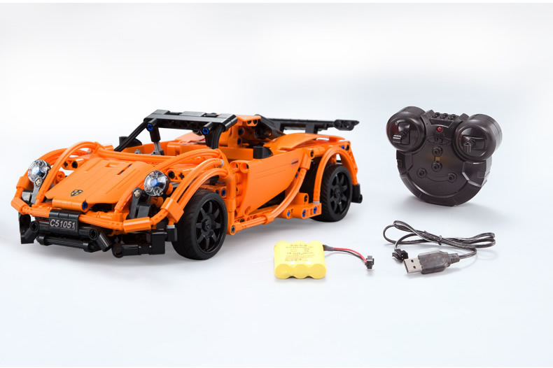Đồ Chơi Lắp Ráp Điều Khiển Bằng Tay Xe Thể Thao Sport Car 918 – CADA C51051W