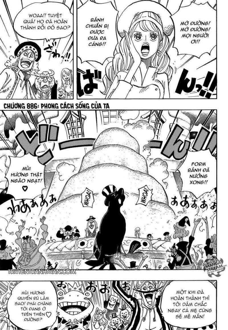 đảo hải tặc - one piece chapter 886 1