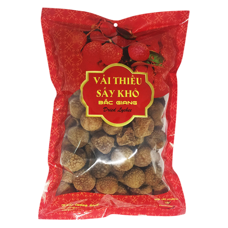 Vải Sấy Khô Vinafruits (500g)