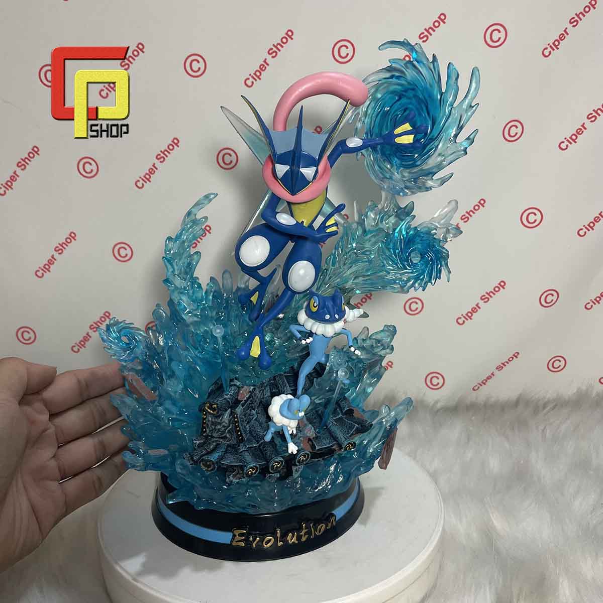 Mô hình Greninja Pokemon - Có Led - Figure Pokemon Greninja