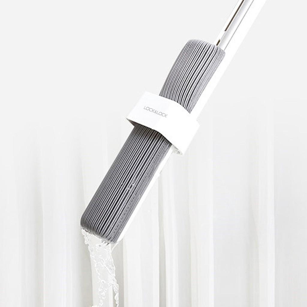 Cây lau nhà Lock&Lock Pva ETM481 - Hàng chính hãng, cán nhôm cầm nhẹ, tiết kiệm diện tích bảo quản - Hapos