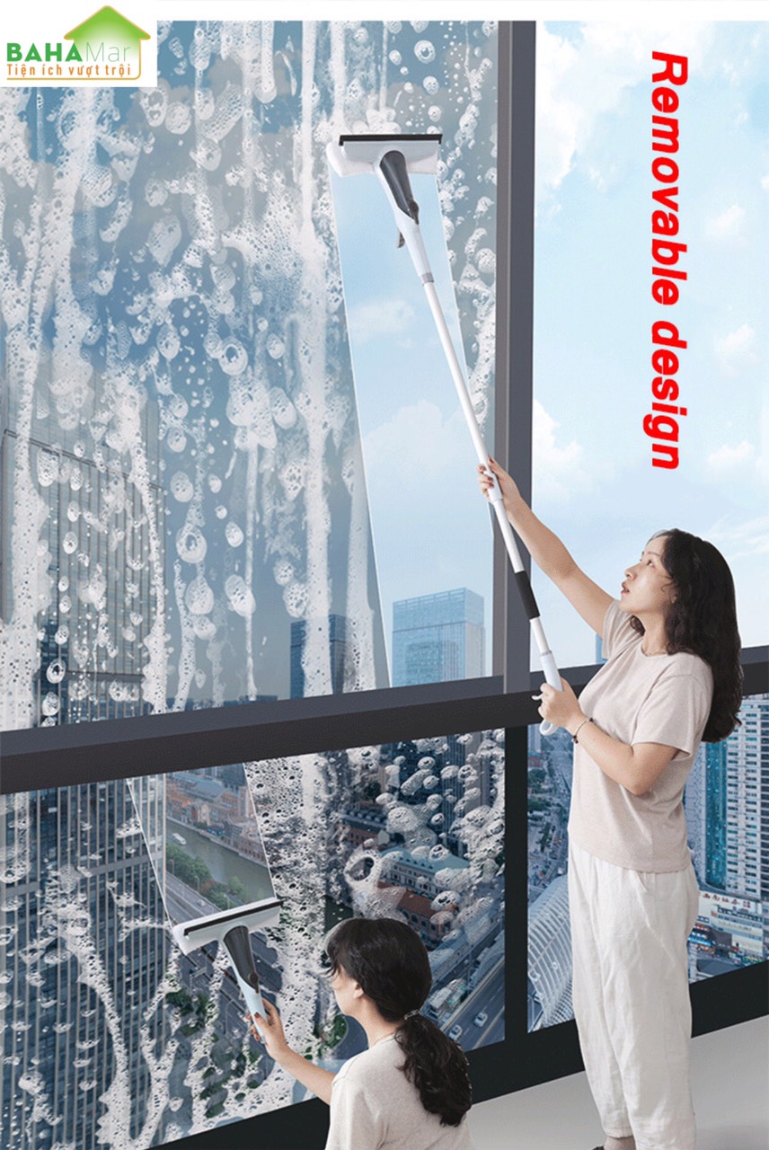 CÂY LAU - GẠT KÍNH ĐA NĂNG TỰ ĐỘNG PHUN XỊT NƯỚC "BAHAMAR" Đơn giản hóa việc LAU KÍNH từ kính cửa, vách kính... và giảm tối đa thời gian dùng cho việc vệ sinh kính.