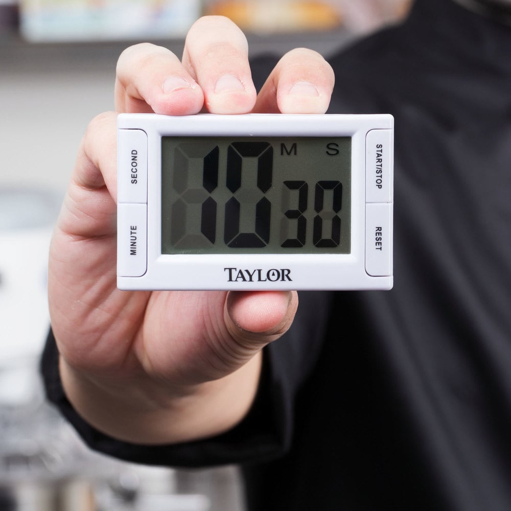 Đồng Hồ Nấu Ăn Điện Tử Đếm Thời Gian, Màn Hình Extra Digital, Taylor USA