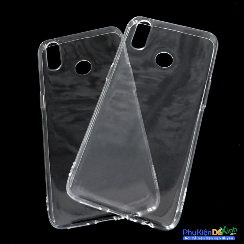 Ốp lưng dẻo silicone trong suốt dành cho Oppo Realme 3 Pro