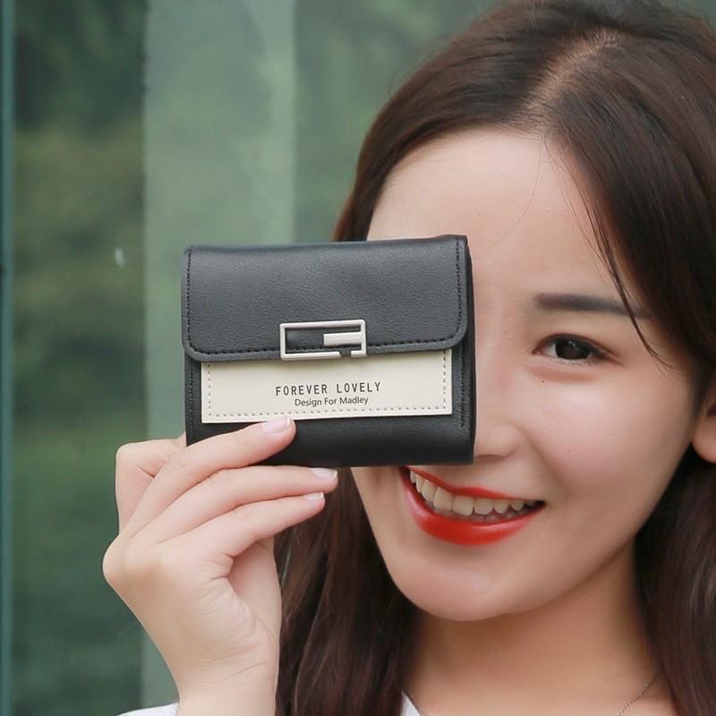 Ví nữ cầm tay mini cao cấp Madley nhỏ gọn thời trang phong cách Hàn Quốc TOPBRA