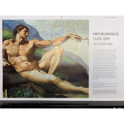 Michelangelo: Cuộc Đời Và Tác Phẩm Qua 500 Bức Ảnh - Bản Quyền