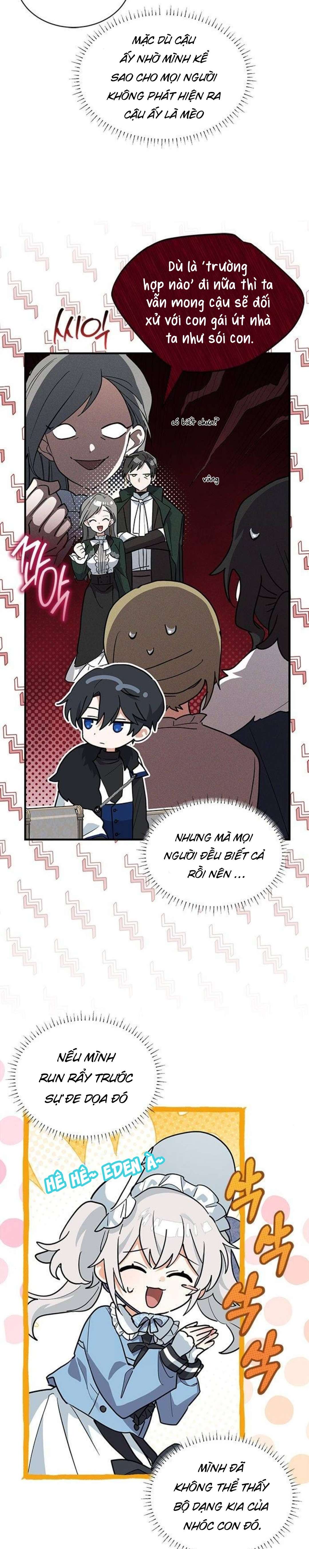 mèo con được gia tộc sói nhận nuôi? chapter 29 10